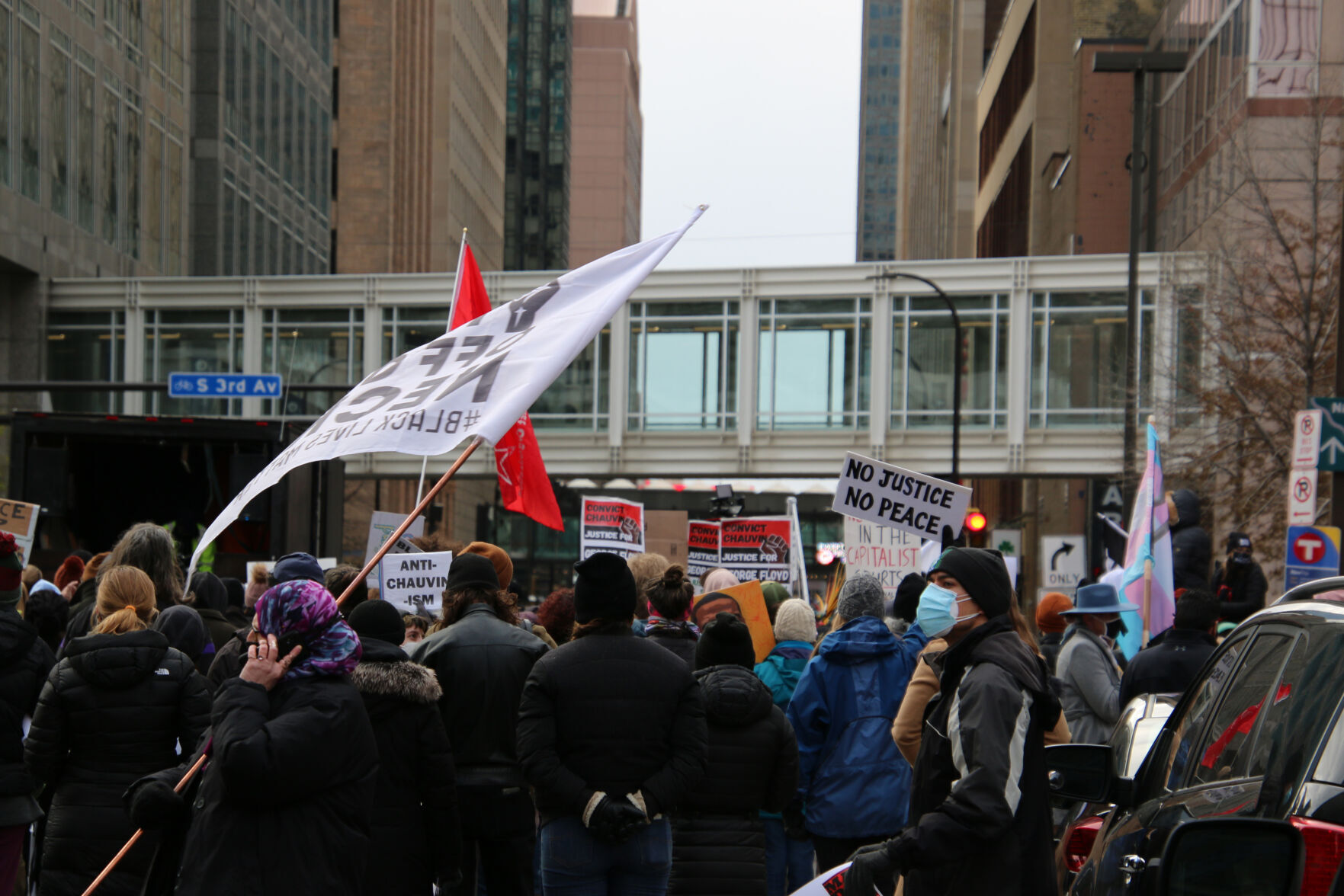 Monday, April 19 protest